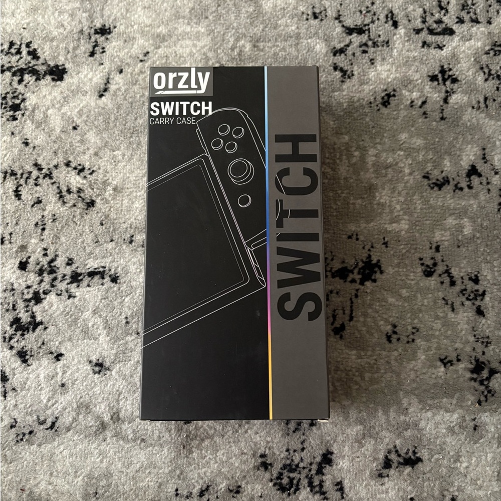 Black Nintendo Switch Carry Case by Orzly